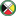 Logo tròn có các góc phần tư màu đen, trắng, đỏ và vàng bên trong màu xanh lá cây.