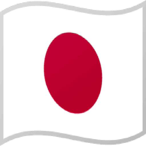 一张鲜艳的红色日本国旗占据了画面，展示着标志性的月牙和日出图案。