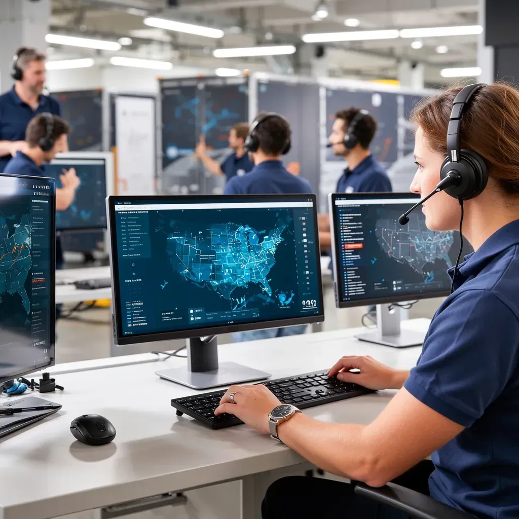 Comprehensive Nationwide Logistics Network